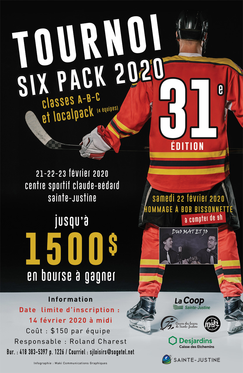 afiche_6_pack_20 Municipalité de SainteJustine